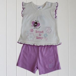 BRAND NEW! Sweet and Sassy Baby Girl Fun Set